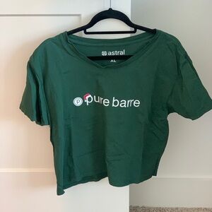 Pure Barre Holiday Crop Top